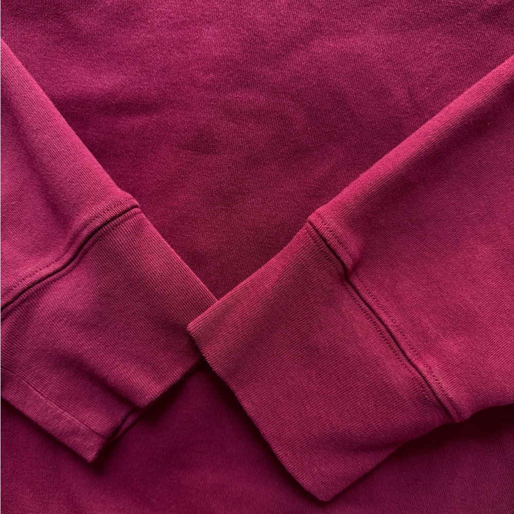 Burberry Brit Men's Maroon Zip-Up Sweatshirt - Picture 5 of 10